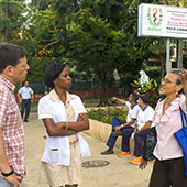 Faculty exploring collaborations in Cuba